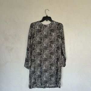 NEUW black and white dress with cutout back size small